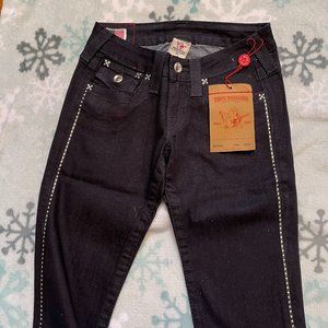 True Religion Women DISCO GODDESS BILL SZ 23 Style WG9572B19